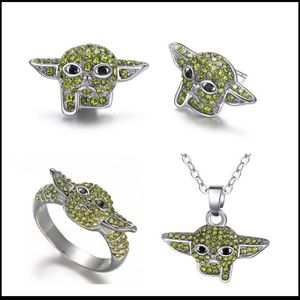Grogu “Baby Yoda” jewelry set